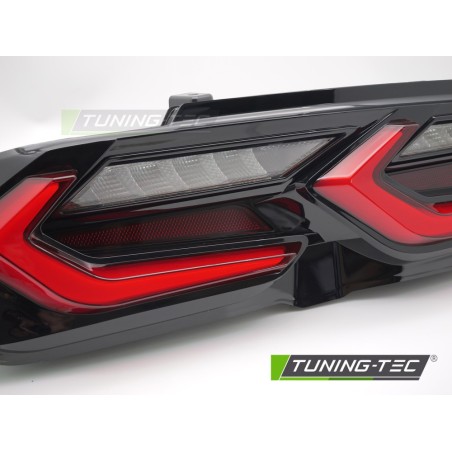 LED TAILIGHTS RED BLACK fits CHEVROLET CAMARO 19-23 LED TAILIGHTS RED BLACK fits CHEVROLET CAMARO 19-23