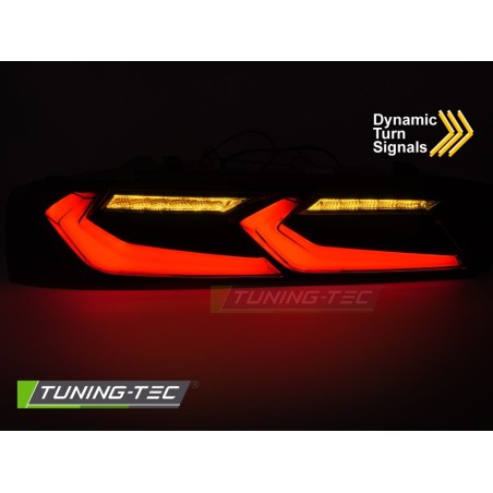 LED TAILIGHTS RED BLACK fits CHEVROLET CAMARO 16-18 LED TAILIGHTS RED BLACK fits CHEVROLET CAMARO 16-18