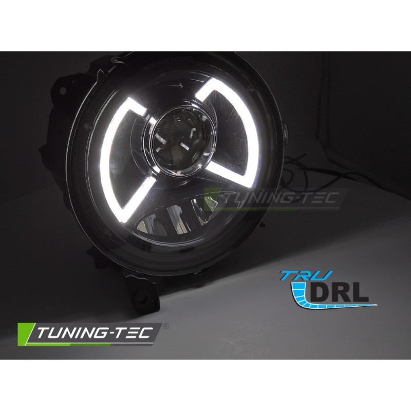 LED HEADLIGHTS DRL fits JEEP WRANGLER JL 18-23 LED HEADLIGHTS DRL fits JEEP WRANGLER JL 18-23