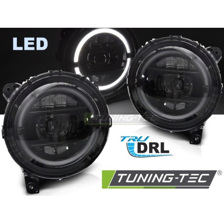 LED HEADLIGHTS DRL fits JEEP WRANGLER JL18-23 LED HEADLIGHTS DRL fits JEEP WRANGLER JL18-23