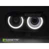HEADLIGHTS BLACK DRL fits DODGE CHALLENGER 08-14 HEADLIGHTS BLACK DRL fits DODGE CHALLENGER 08-14