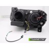 HEADLIGHTS BLACK DRL fits DODGE CHALLENGER 08-14 HEADLIGHTS BLACK DRL fits DODGE CHALLENGER 08-14