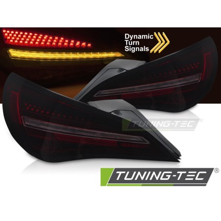 LED TAIL LIGHTS SEQ BLACK RED SMOKE fits MERCEDES CLA C117 13-19 OE LED