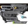 LED HEADLIGHTS BLACK fits FORD RANGER V 16-22 LED HEADLIGHTS BLACK fits FORD RANGER V 16-22