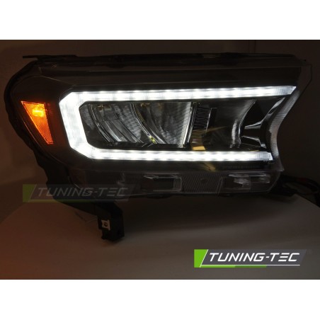 LED HEADLIGHTS BLACK fits FORD RANGER V 16-22 LED HEADLIGHTS BLACK fits FORD RANGER V 16-22