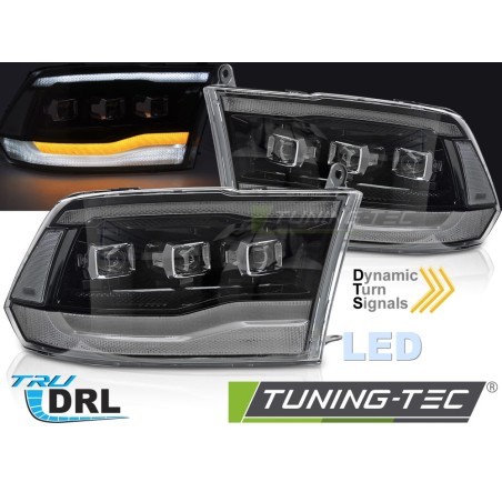 DODGE RAM 09-18 LED BLACK DODGE RAM 09-18 LED BLACK
