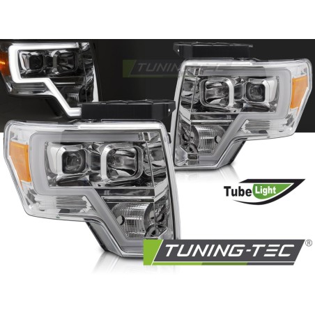 FORD F150 MK12 08-14 TUBE LIGHT CHROME FORD F150 MK12 08-14 TUBE LIGHT CHROME