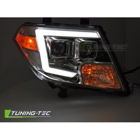 NISSAN NAVARA FRONTIER 09-14 TUBE LIGHTS CHROME NISSAN NAVARA FRONTIER 09-14 TUBE LIGHTS CHROME