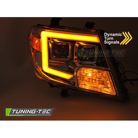 NISSAN NAVARA FRONTIER 09-14 TUBE LIGHTS CHROME NISSAN NAVARA FRONTIER 09-14 TUBE LIGHTS CHROME