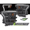 HEADLIGHTS TUBE LIGHT BLACK fits FORD F150 MK13 14-17 HEADLIGHTS TUBE LIGHT BLACK fits FORD F150 MK13 14-17