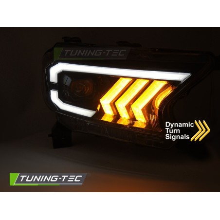 HEADLIGHTS TUBE LIGHT BLACK fits FORD RANGER V 16-22 HEADLIGHTS TUBE LIGHT BLACK fits FORD RANGER V 16-22