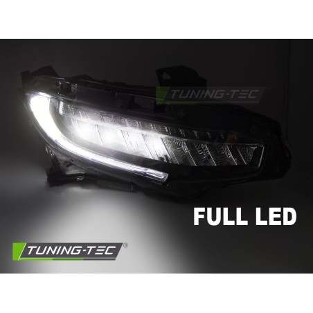 FULL LED HEADLIGHTS fits HONDA CIVIC X 16-21