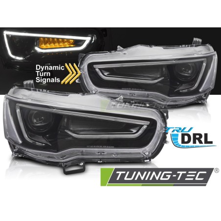 MITSUBISHI LANCER 8 08-16 TUBE LIGHT BLACK MITSUBISHI LANCER 8 08-16 TUBE LIGHT BLACK