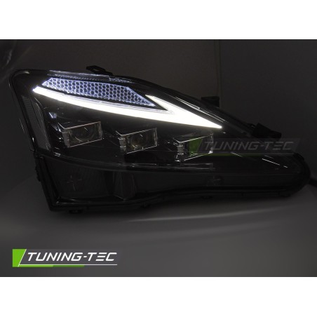 FULL LED HEADLIGHTS LEXUS IS 06-13 LED BLACK FULL LED HEADLIGHTS LEXUS IS 06-13 LED BLACK