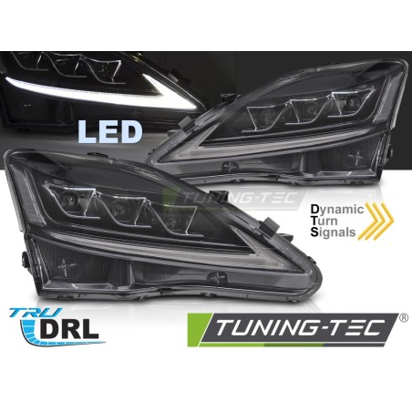 FULL LED HEADLIGHTS LEXUS IS 06-13 LED BLACK FULL LED HEADLIGHTS LEXUS IS 06-13 LED BLACK