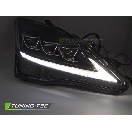 FULL LED HEADLIGHTS LEXUS IS 06-13 LED BLACK FULL LED HEADLIGHTS LEXUS IS 06-13 LED BLACK