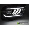 HEADLIGHTS TUBE LED BLACK fits FORD MUSTANG 04-09 HEADLIGHTS TUBE LED BLACK fits FORD MUSTANG 04-09