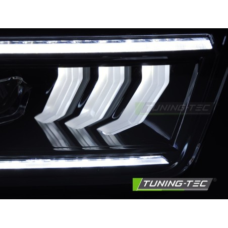 HEADLIGHTS TUBE LED BLACK fits FORD MUSTANG 04-09 HEADLIGHTS TUBE LED BLACK fits FORD MUSTANG 04-09