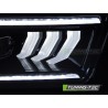 HEADLIGHTS TUBE LED BLACK fits FORD MUSTANG 04-09 HEADLIGHTS TUBE LED BLACK fits FORD MUSTANG 04-09