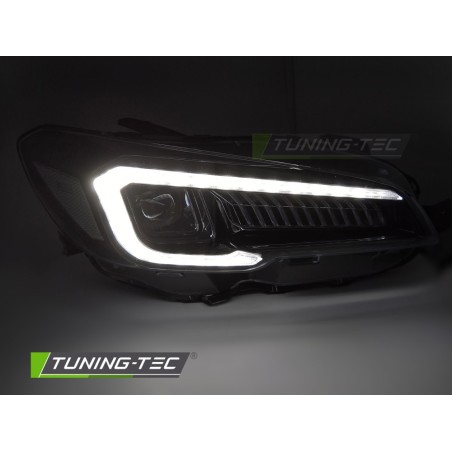 LED HEADLIGHTSTUBE LED BLACK fits SUBARU WRX 14-22