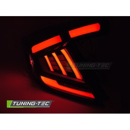 LED TAIL LIGHTS SMOKE fits HONDA CIVIC X 16-21 HATCHBACK