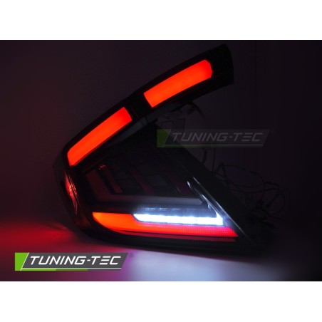 LED TAIL LIGHTS SMOKE fits HONDA CIVIC X 16-21 HATCHBACK