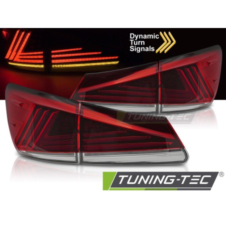 LED TAIL LIGHTS RED LED SQL fits LEXUS IS II 06-13 LED TAIL LIGHTS RED LED SQL fits LEXUS IS II 06-13