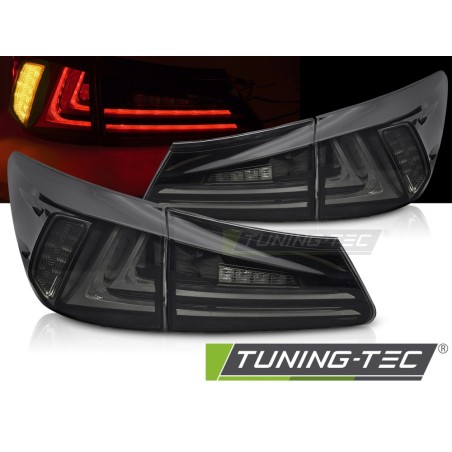 LED TAIL LIGHTS SMOKE LED fits LEXUS IS II 06-13 LED TAIL LIGHTS SMOKE LED fits LEXUS IS II 06-13