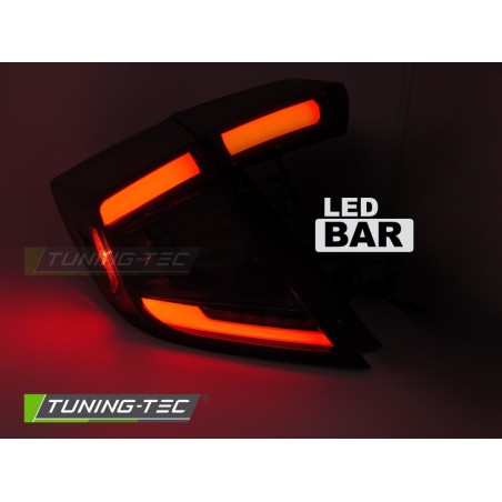LED TAIL LIGHTS SMOKE fits HONDA CIVIC X 16-21 HATCHBACK LED TAIL LIGHTS SMOKE fits HONDA CIVIC X 16-21 HATCHBACK