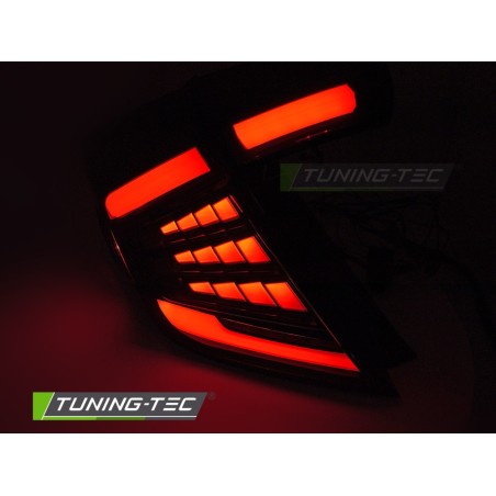 LED TAIL LIGHTS SMOKE fits HONDA CIVIC X 16-21 HATCHBACK LED TAIL LIGHTS SMOKE fits HONDA CIVIC X 16-21 HATCHBACK