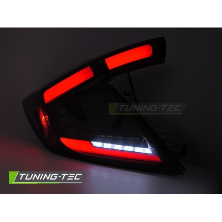 LED TAIL LIGHTS SMOKE fits HONDA CIVIC X 16-21 HATCHBACK LED TAIL LIGHTS SMOKE fits HONDA CIVIC X 16-21 HATCHBACK