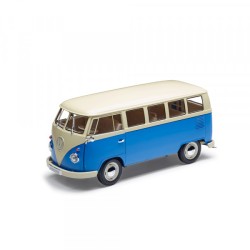 Modèle réduit VW T1 Bus 1963 échelle 1:18 classique bleu