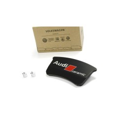 Kit de Réparation Céramique Audi Étrier de Frein Arrière Emblème Noir