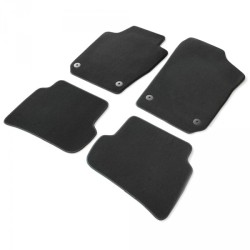 Tapis de sol en velours noir pour Seat Ibiza (6J)