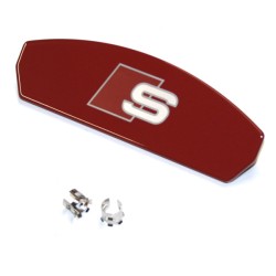 Emblème Original Audi Bremssattelblende S Logo Rouge 8V0698221B
