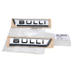 Ensemble d'inscriptions VW T6 Transporter Bulli pour ailes et portes en aluminium mat.