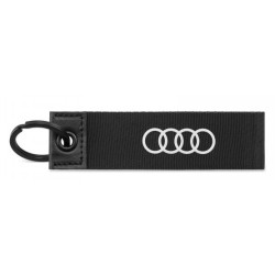 Porte-clés Audi Sport Logo Anneaux Noir 3182000200