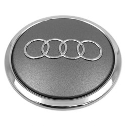 Cache moyeu Audi Original gris métallisé 8T0601170A7ZJ