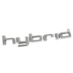 Emblème Chromé Audi Hybrid pour Hayon Arrière