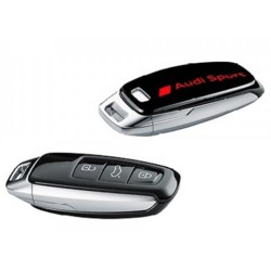 Coque de Clé Audi Sport Noir Mythos