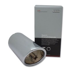 Embout d'Échappement Chromé Original Audi A3 8V Sport Accessoire Extérieur