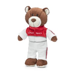 Ours en Peluche Audi Sport Motorsport 20cm - Pilote de Course