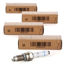 Bougie d'Allumage Longue Durée VW Originale Bosch 1.0 Essence 04C905616D