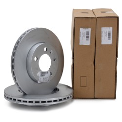 Disques de frein ventilés avant 256x22mm pour VW Audi Seat Skoda