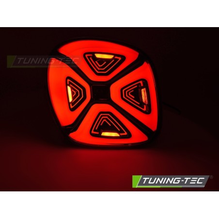 LED TAILIGHTS SMOKE fits SMART FORTWO III 14-19