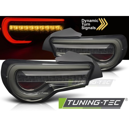 TOYOTA GT86 12-21 LED BAR SMOKE