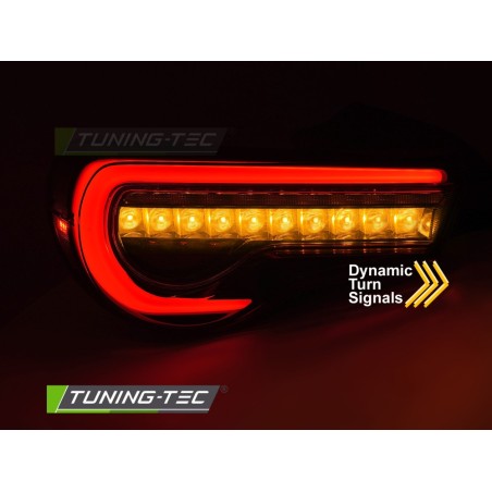 TOYOTA GT86 12-21 LED BAR SMOKE