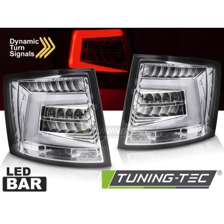 LED BAR TAIL LIGHTS CHROME fits SKODA OCTAVIA III 16-20 SW OEM LED LED BAR TAIL LIGHTS CHROME fits SKODA OCTAVIA III 16-20 SW OEM LED