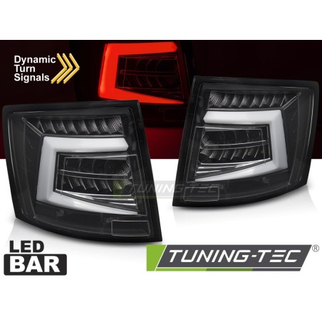 LED BAR TAIL LIGHTS BLACK fits SKODA OCTAVIA III 12-16 SW OEM LED LED BAR TAIL LIGHTS BLACK fits SKODA OCTAVIA III 12-16 SW OEM LED