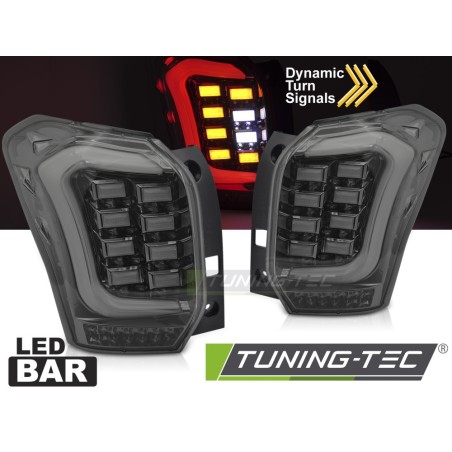 LED BAR TAIL LIGHTS SMOKE fits SUBARU FORESTER IV 13-18 LED BAR TAIL LIGHTS SMOKE fits SUBARU FORESTER IV 13-18